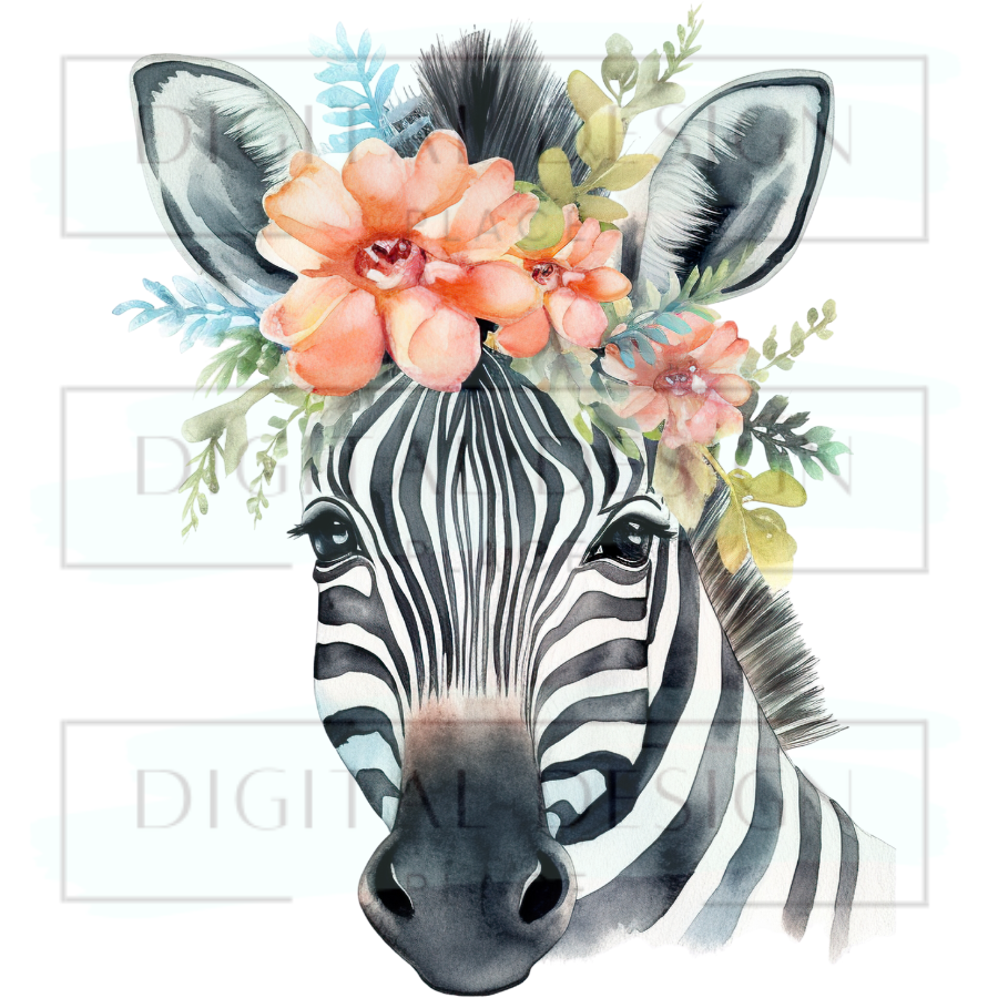 Floral Zebra ANIA64