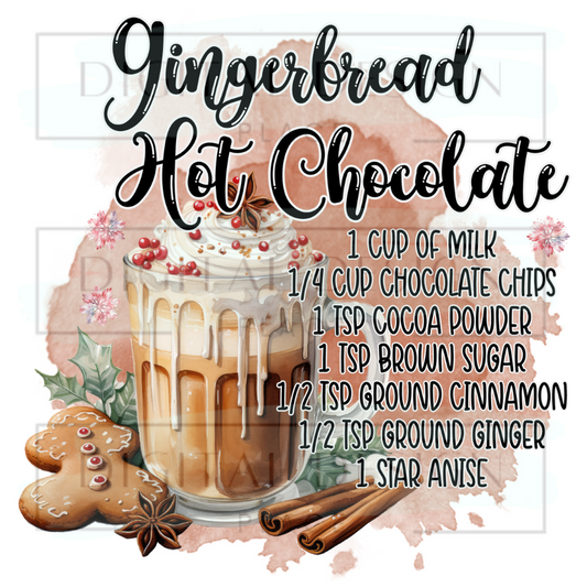 Gingerbread Hot Chocolate CHRC110