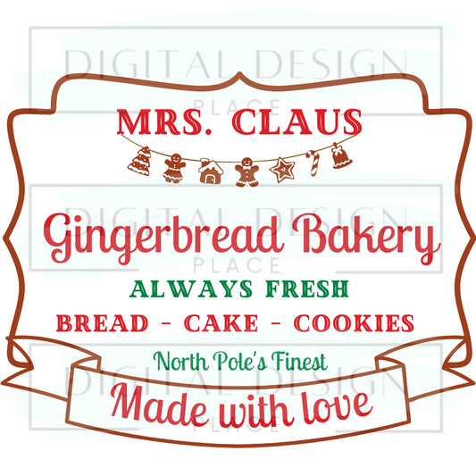 Gingerbread Bakery CHRC26