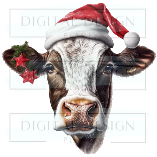 Christmas Cow 1 CHRC50
