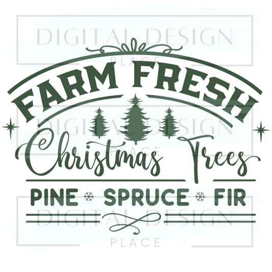 Farm Fresh Christmas Trees CHRC81