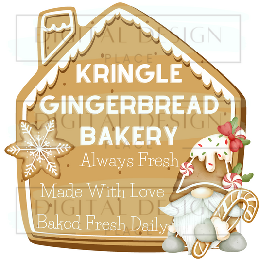 Kringle Gingerbread Bakery CHRC94