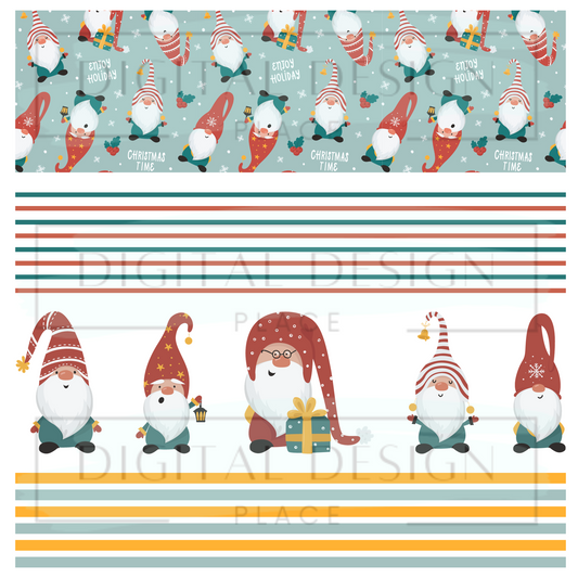 Christmas Gnomes Design Sheet DS28