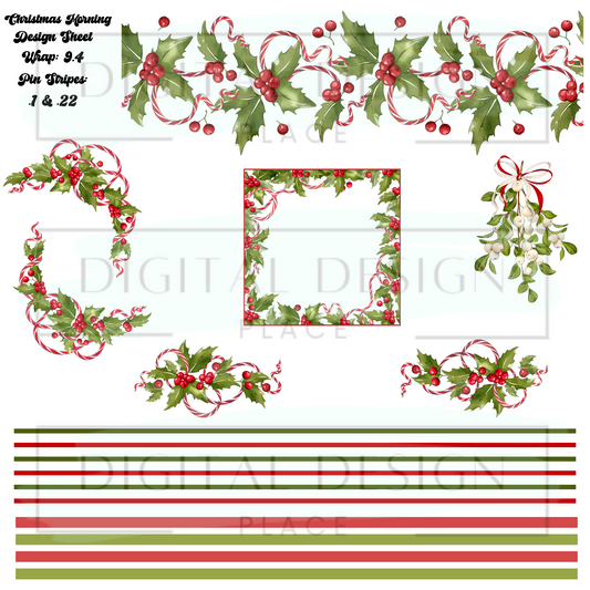 Christmas Morning Design Sheet DS34