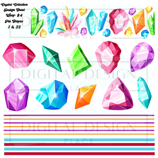 Crystal Collection Design Sheet DS38