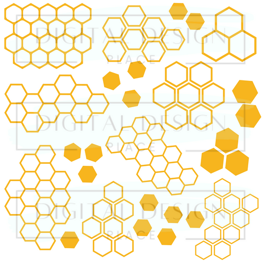 Yellow Honeycomb EleE113