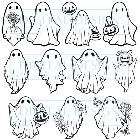 Ghostie Doodles ELEE183