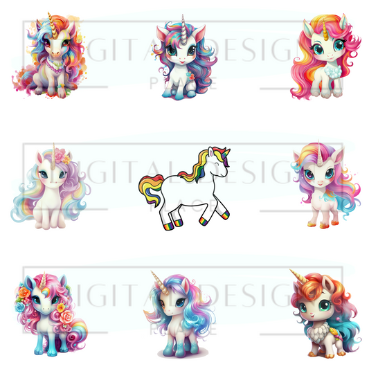 Rainbow Unicorn ELEE236