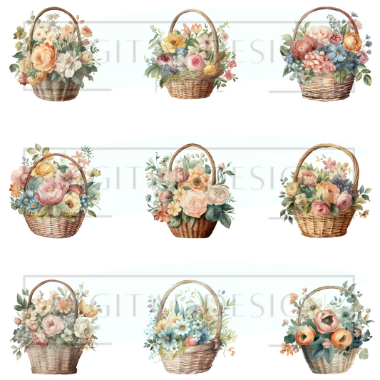 Flower Baskets ELEE249