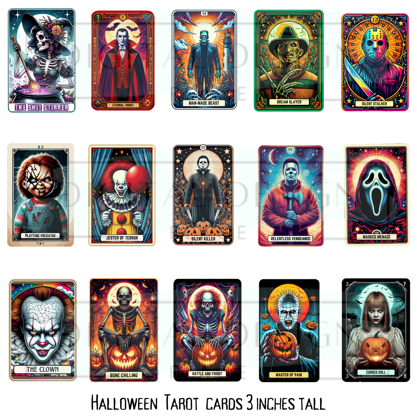 Halloween Tarot ELEE376