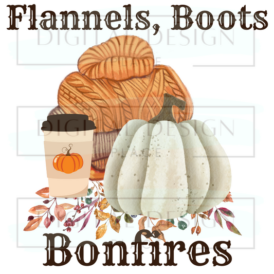 Flannels, Boots Bonfires FALLF3