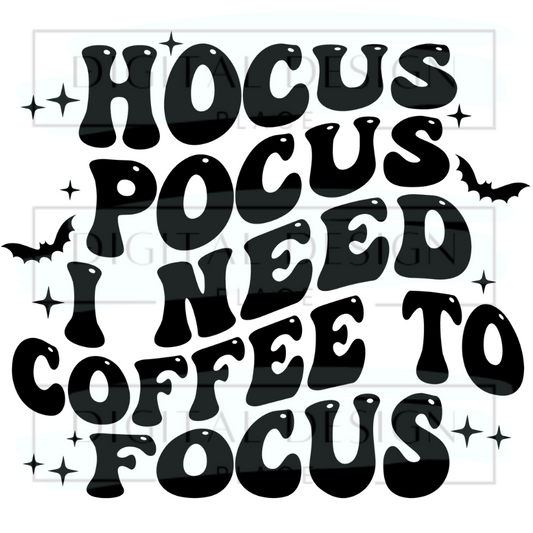 Hocus Pocus Coffee to Focus HALH36