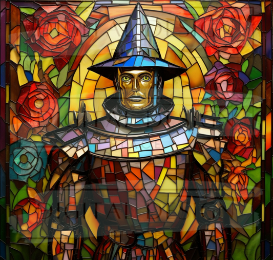 Tin Man Stained Glass TWRW21