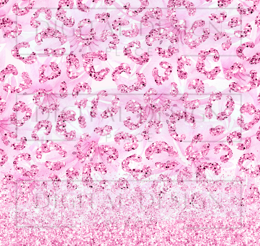 Pink Glitter Leopard TWRW37