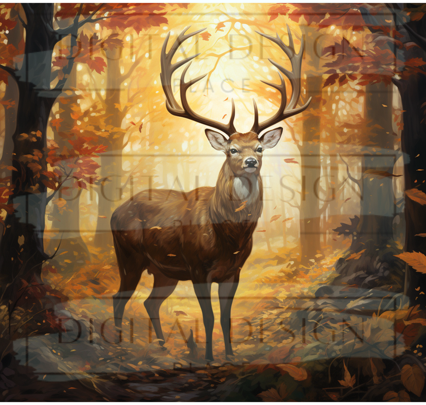 Fall Forest Buck TWRW60