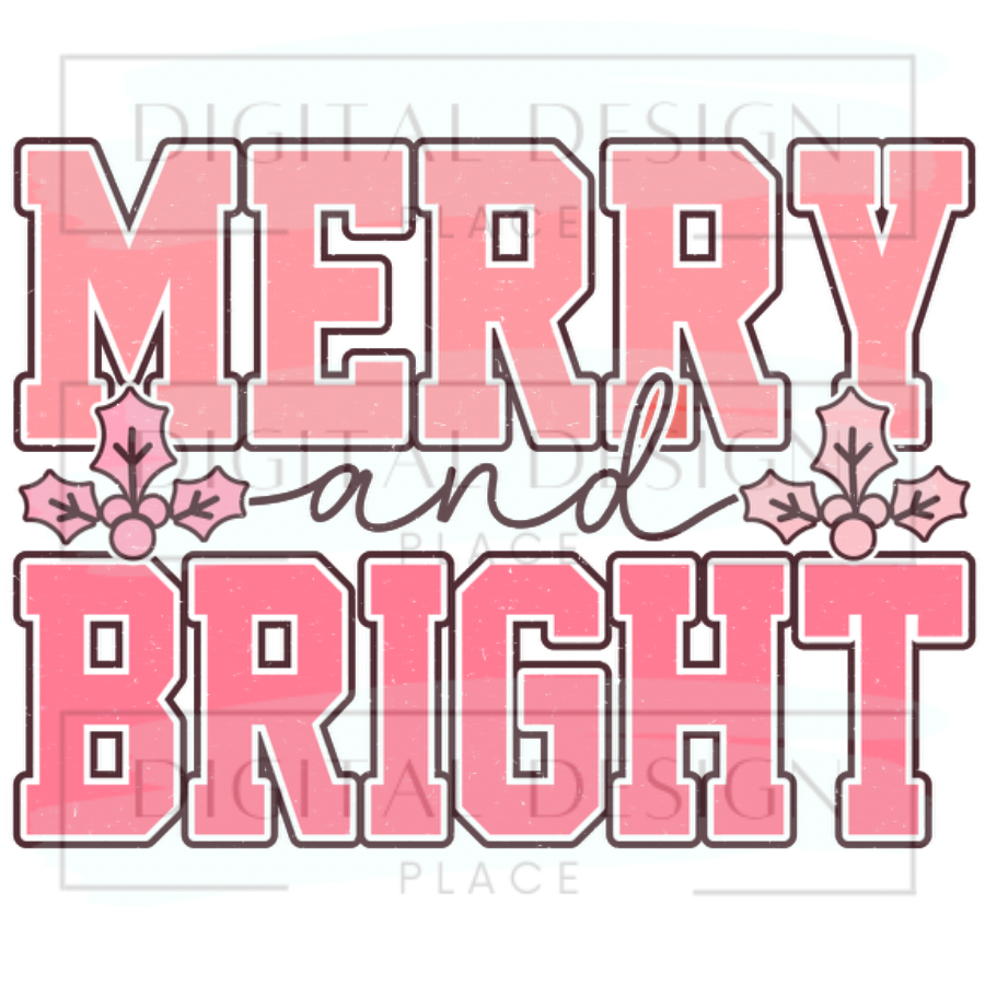 Pink Merry and Bright CHRC91