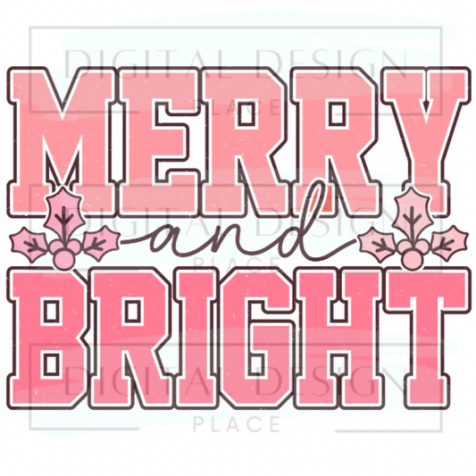 Pink Merry and Bright CHRC91