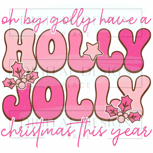 Pink Holly Jolly CHRC93