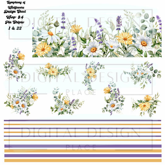Symphony of Wildflowers Design Sheet DS42