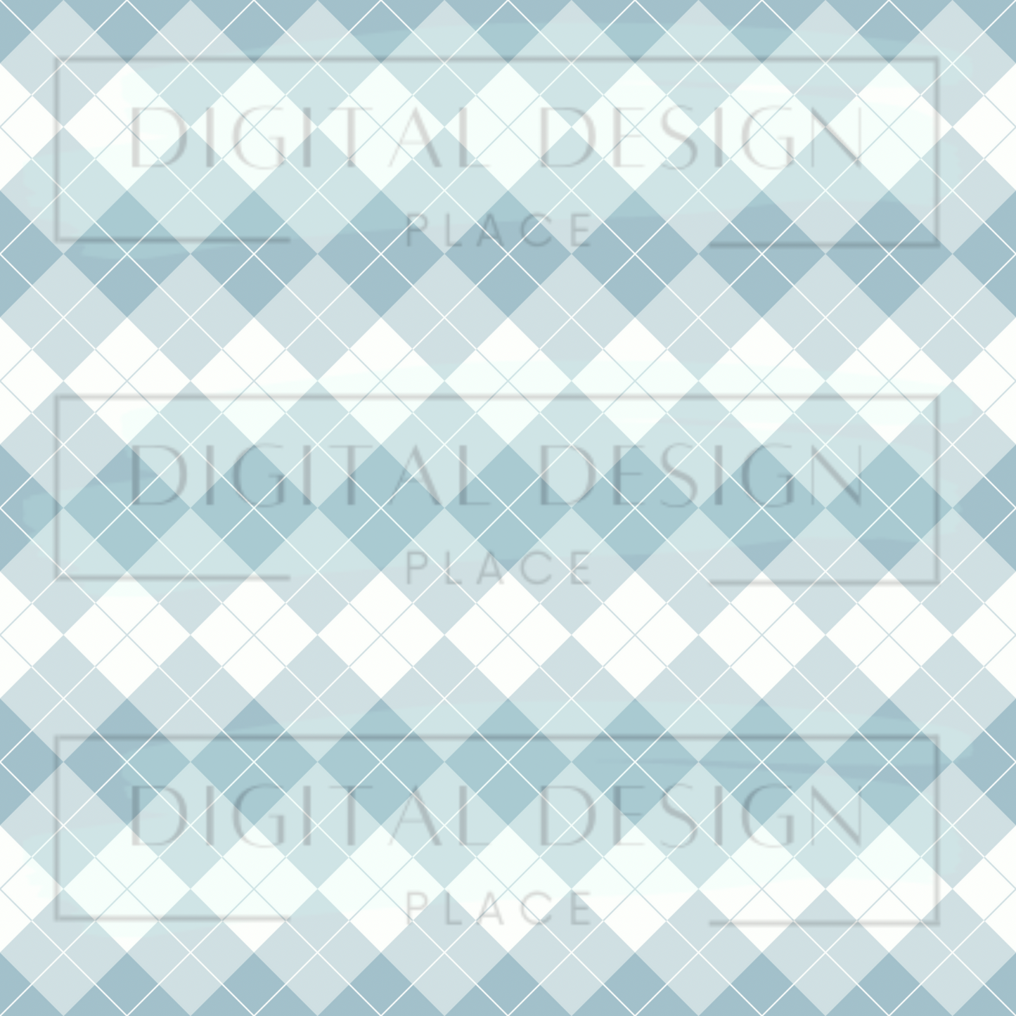 Blue Argyle VinylV841