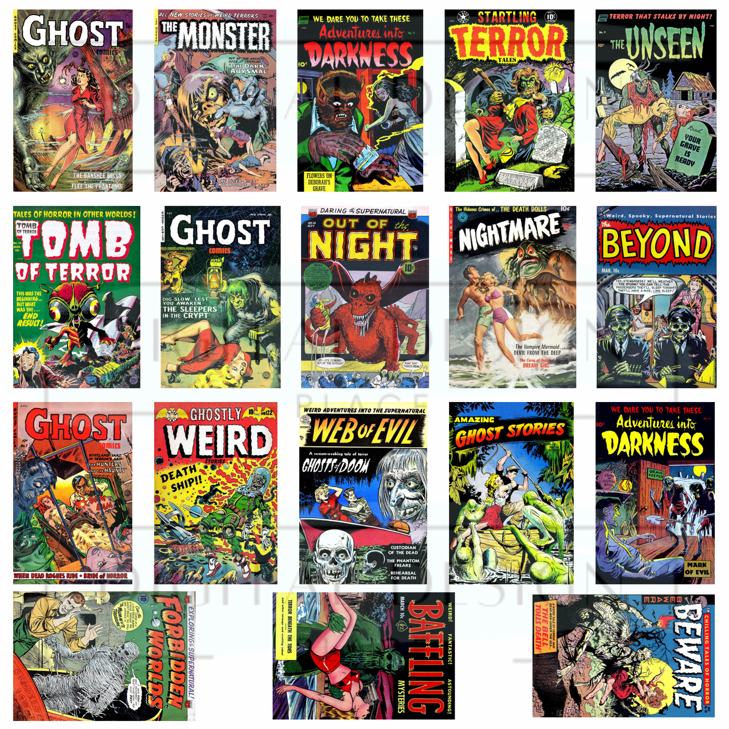 Halloween Horror Comics ELEE374