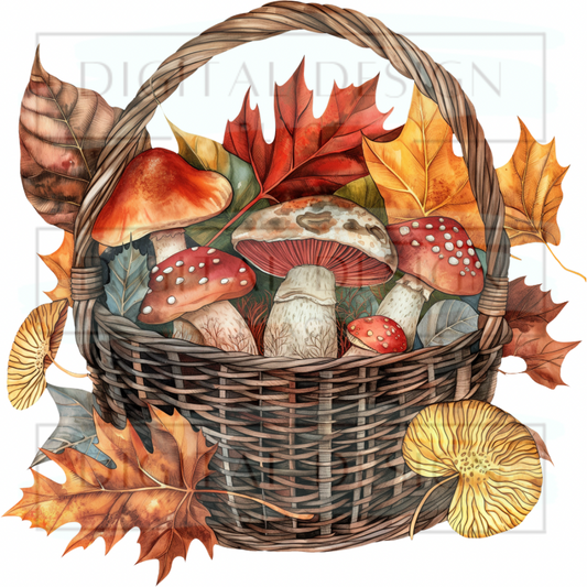 Mushroom Basket FALLF29