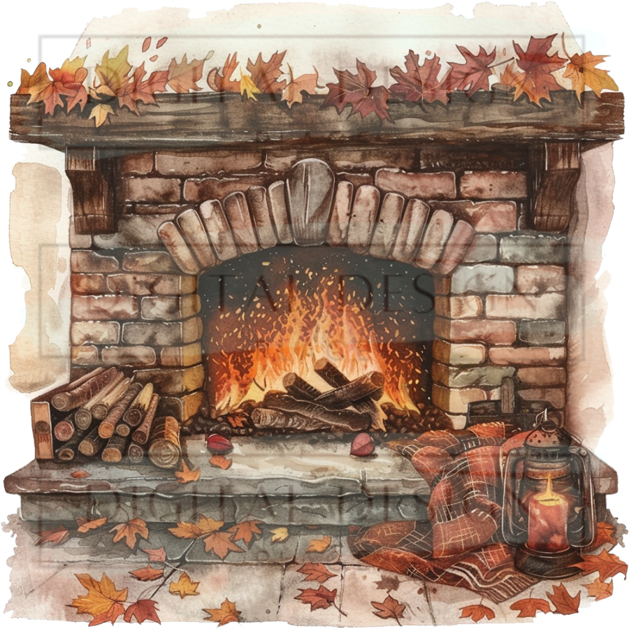 Fall Fireplace FALLF26