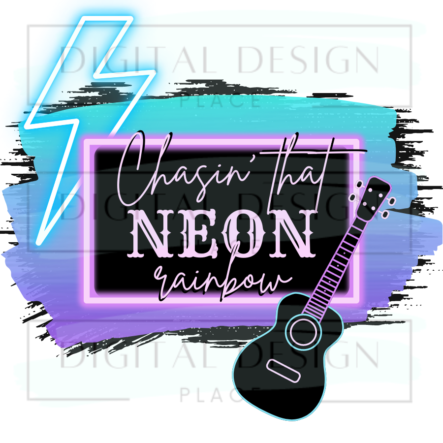 Neon Rainbow (No print) MUSM24