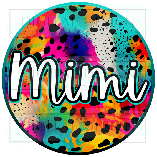Mimi Rainbow Leopard MOMM49