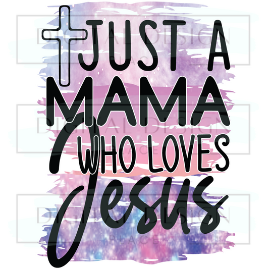 Mom who Loves Jesus MOMM53