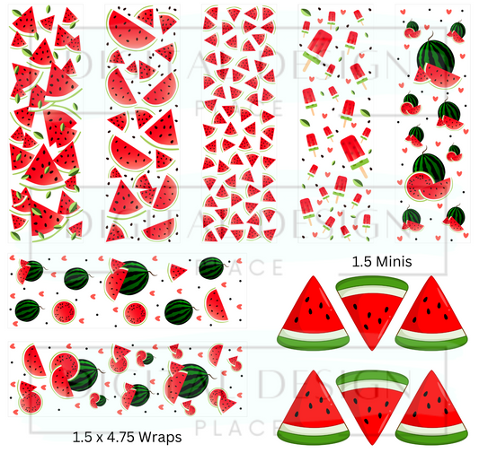 Watermelon Pen Wrap Sheet PenP68