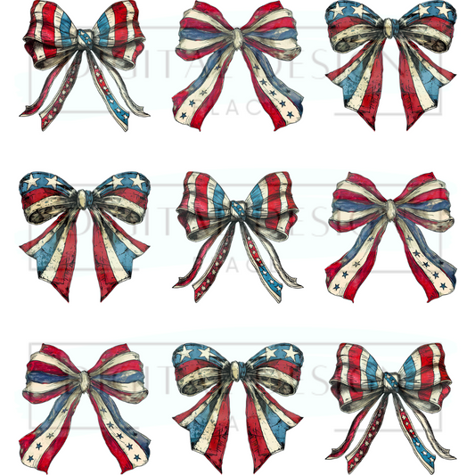 Rustic Americana Bows SUMS110