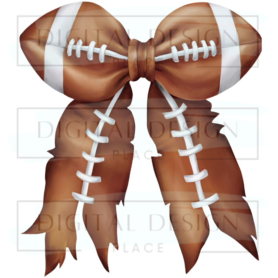 Football Bow SPOS68