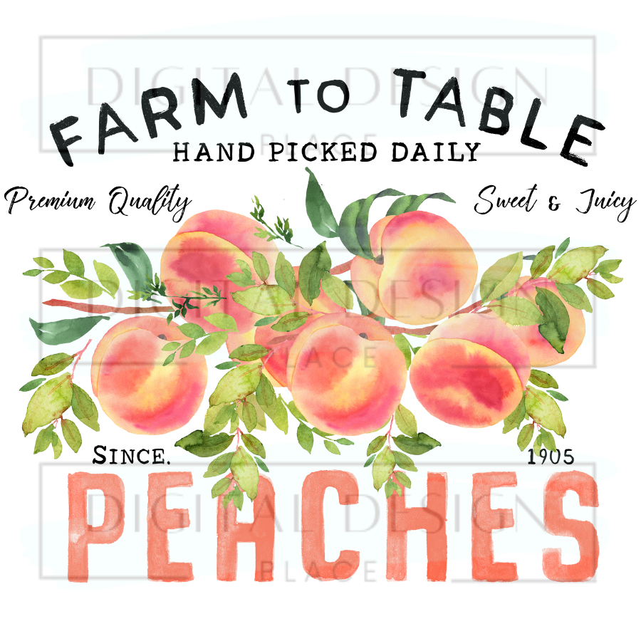Farm to Table Peaches SUMS99
