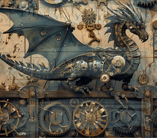 Steampunk Dragon TWY105