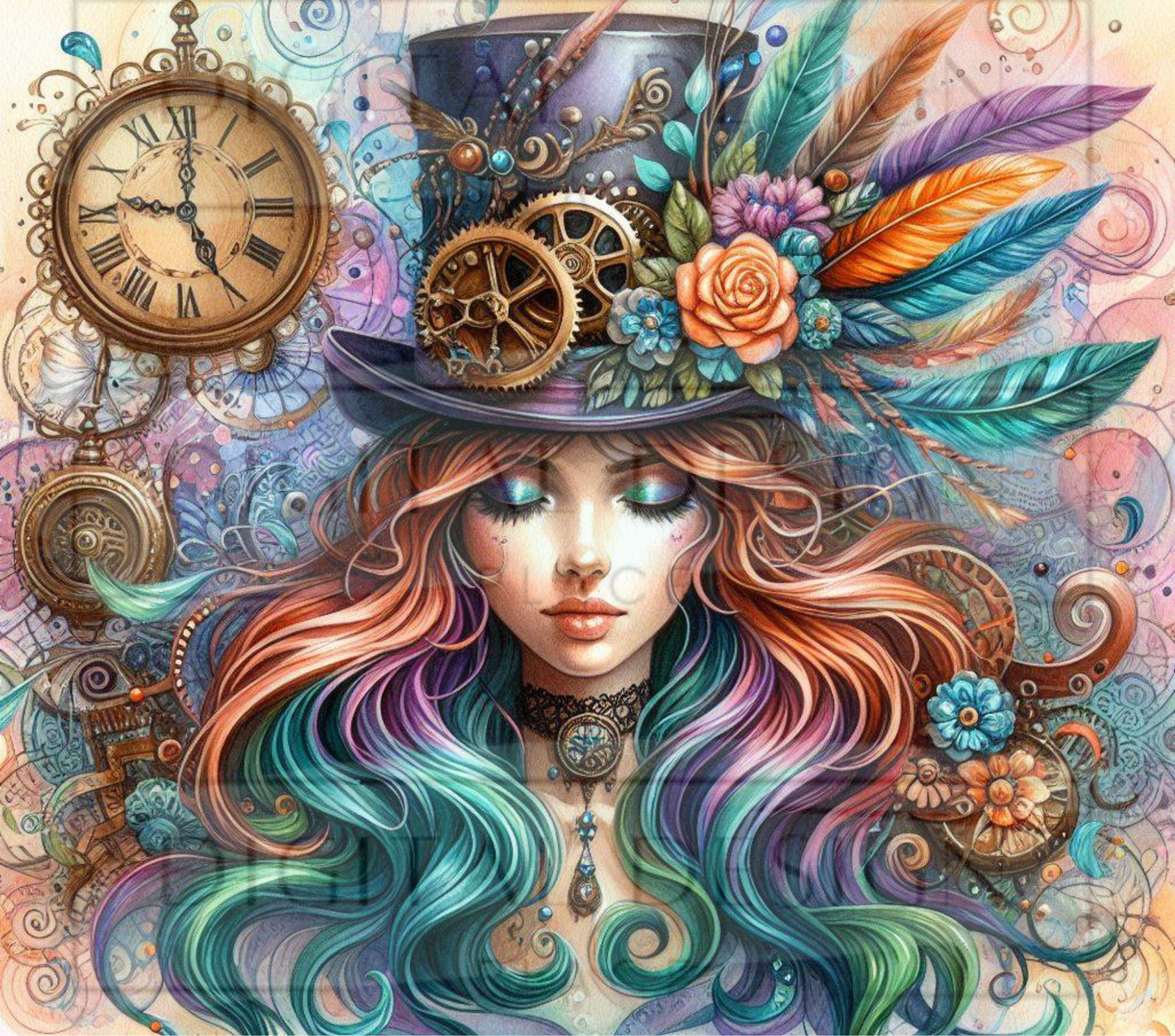 Steampunk Girl TWY114