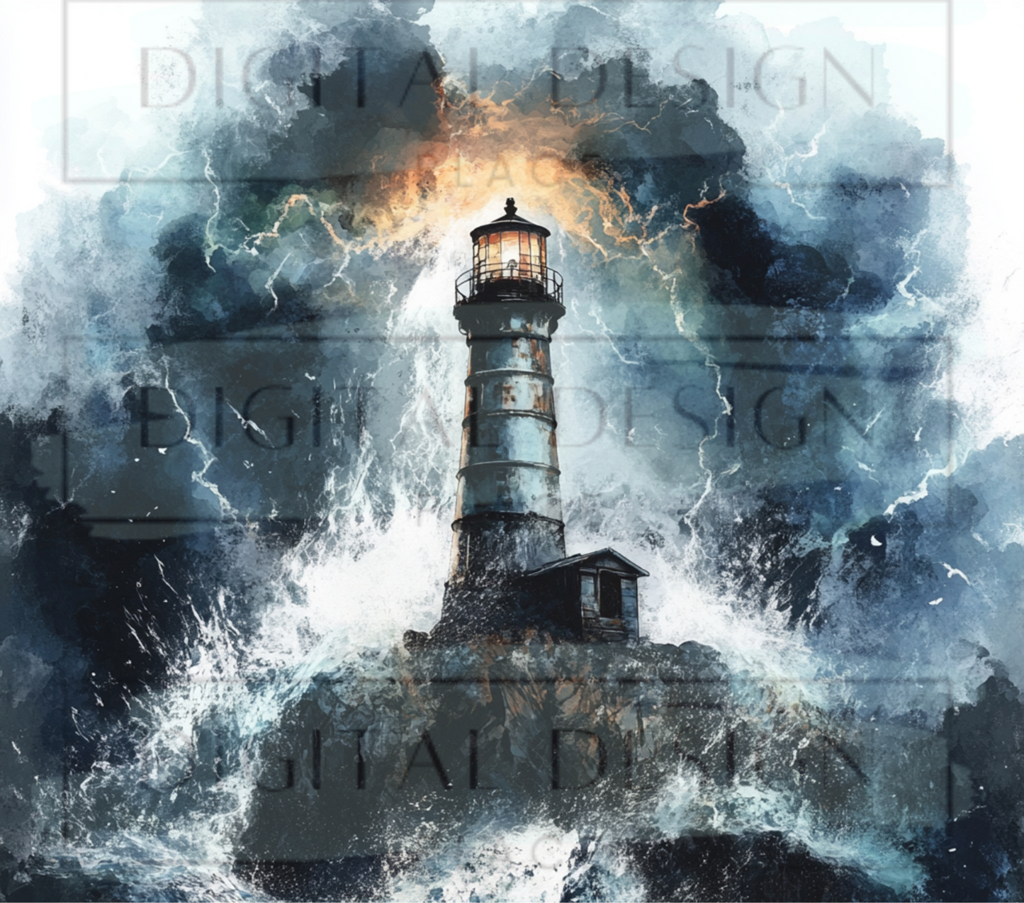 Lighthouse in the Storm TWYT182