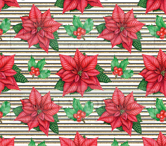 Poinsettia Stripes TWYT64