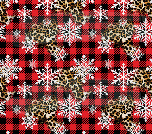 Buffalo Plaid Snowflakes TWYT79