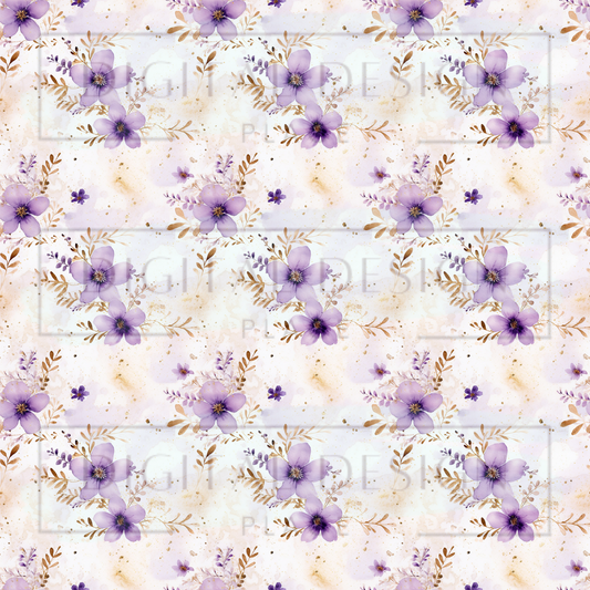 Lavender Blooms VinylV1075