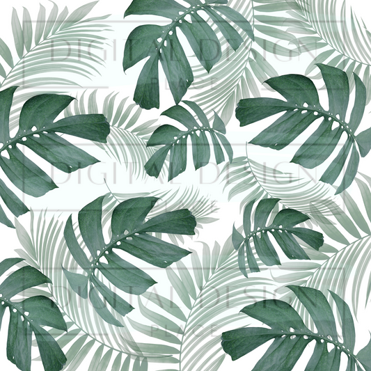 Muted Monstera VinylV1310