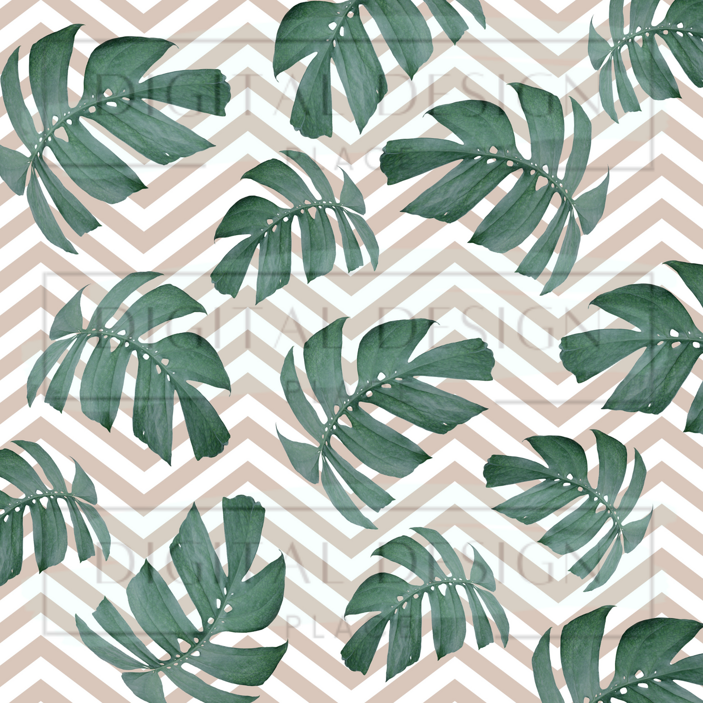 Boho Monstera VinylV1313