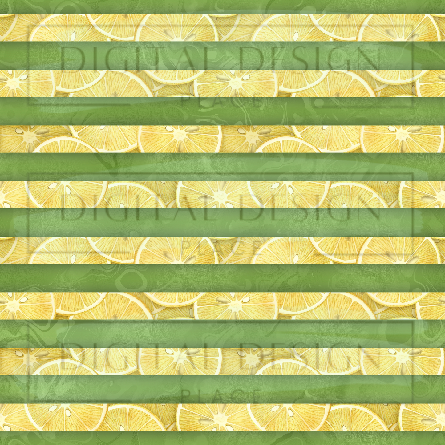 Lemon Stripes VinylV1481