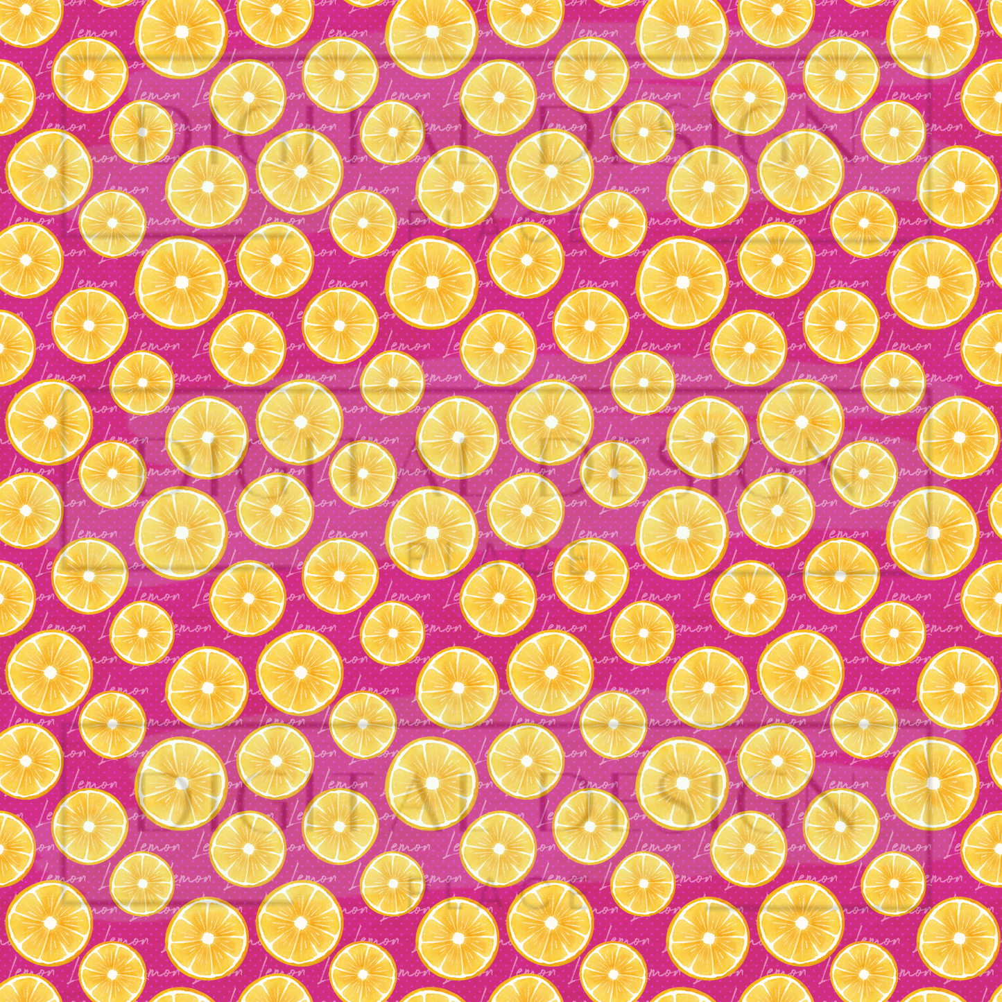 Pink Lemonade Slices VinylV1483