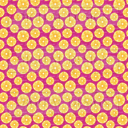 Pink Lemonade Slices VinylV1483
