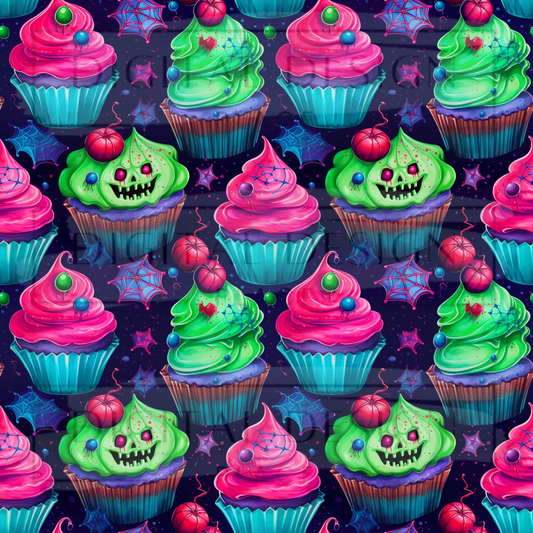 Spooky Cupcakes VinylV1598