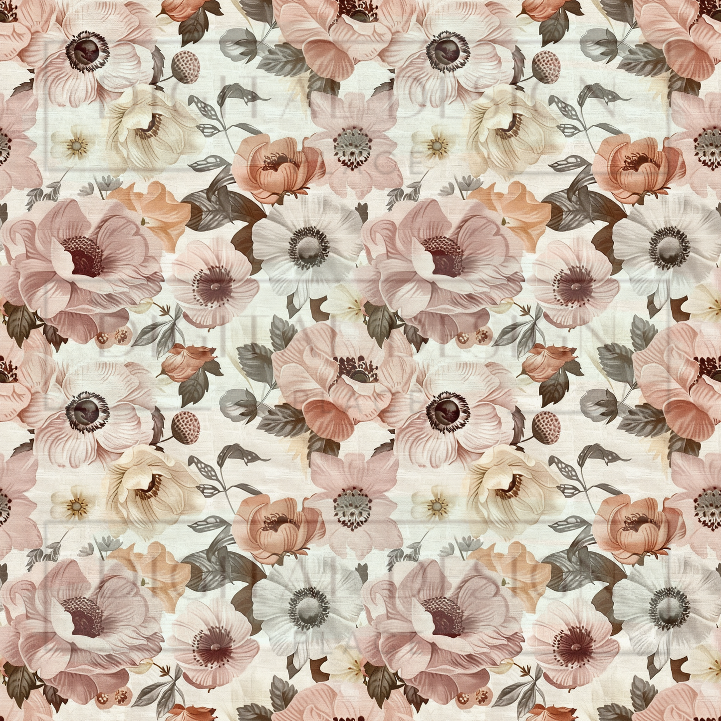 Boho Cowgirl Floral VinylV1647