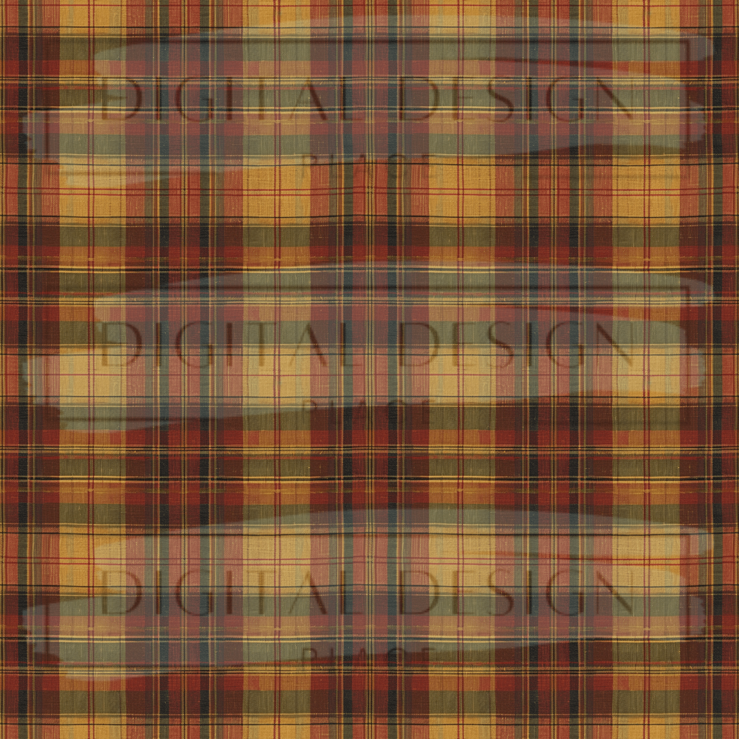 Fall Flannel Plaid VinylV1840