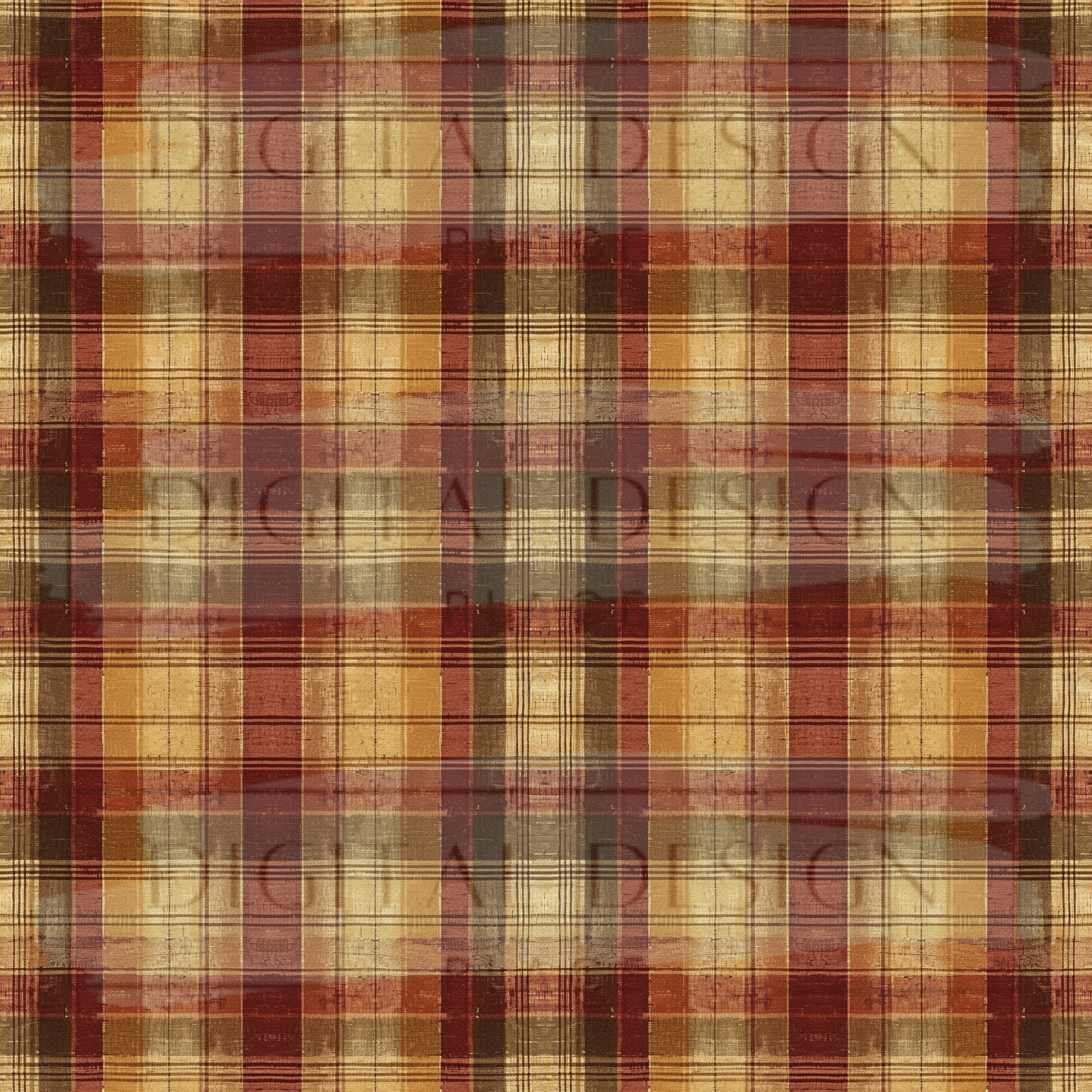 Fall Flannel Plaid VinylV1842