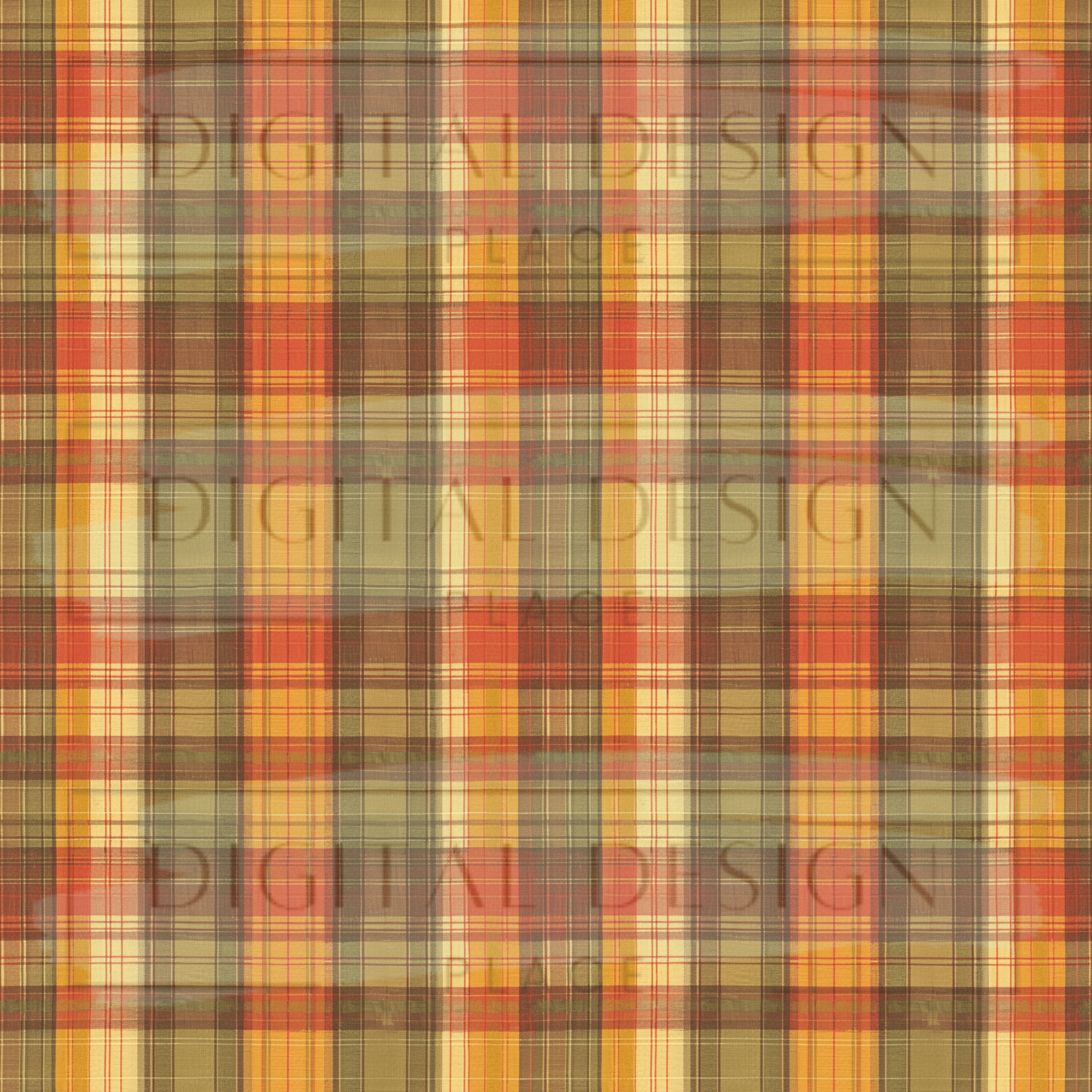 Fall Plaid VinylV1844